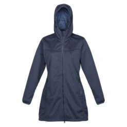 Regatta Womens/Ladies Alerie II Soft Shell Jacket (Dark Denim Marl)
