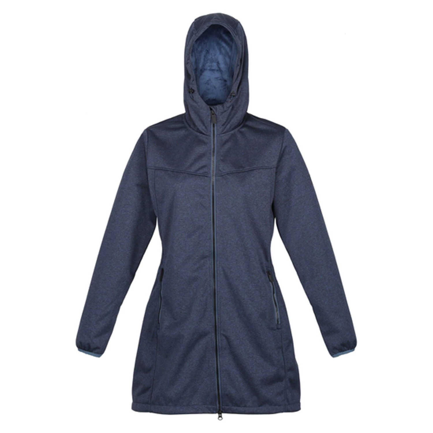 Regatta Womens/Ladies Alerie II Soft Shell Jacket (Dark Denim Marl)