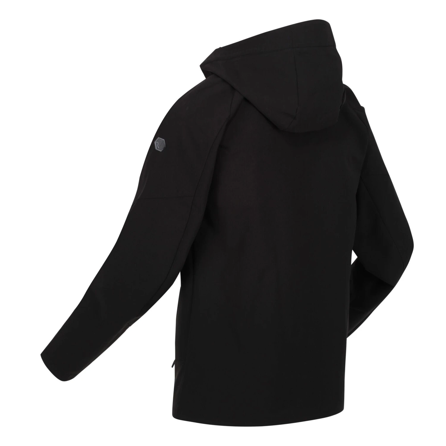 Regatta Mens Westville II Water Repellent Soft Shell Jacket (India Grey) - Image 12