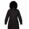 Regatta Womens/Ladies Shiloh Faux Fur Trim Parka (Black)