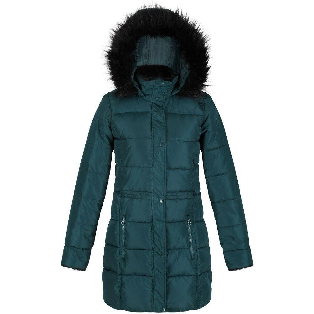 Regatta Womens/Ladies Della Insulated Parka (Evergreen)