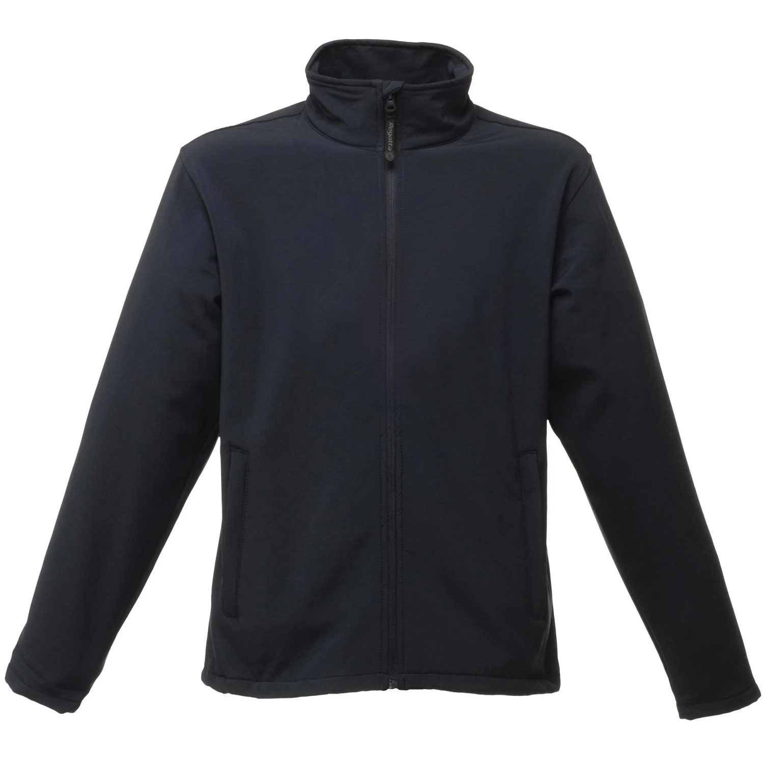 Regatta Mens Reid Water Repellent Softshell Jacket (Black) - Image 4
