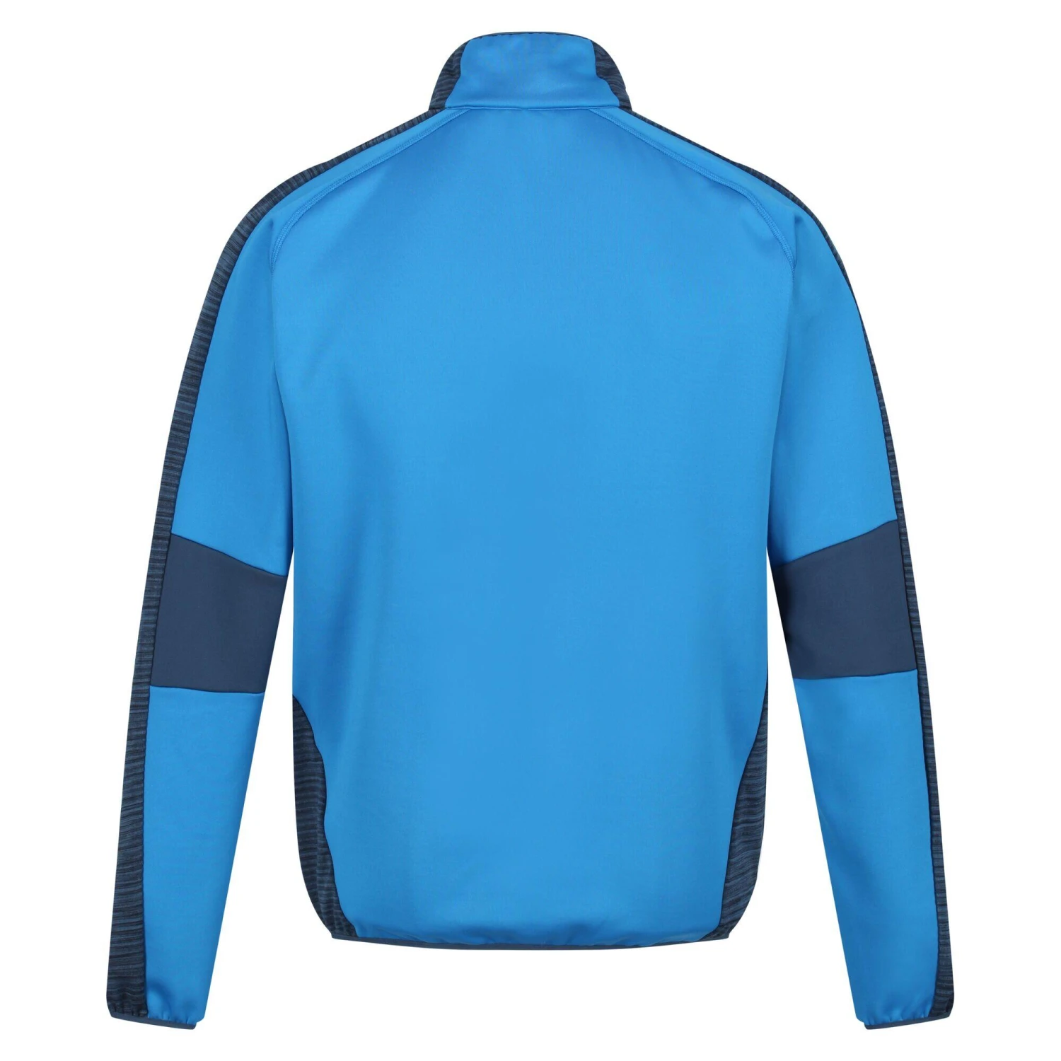 Regatta Mens Yare V Marl Soft Shell Jacket (Moonlight Denim/Imperial Blue) - Image 2