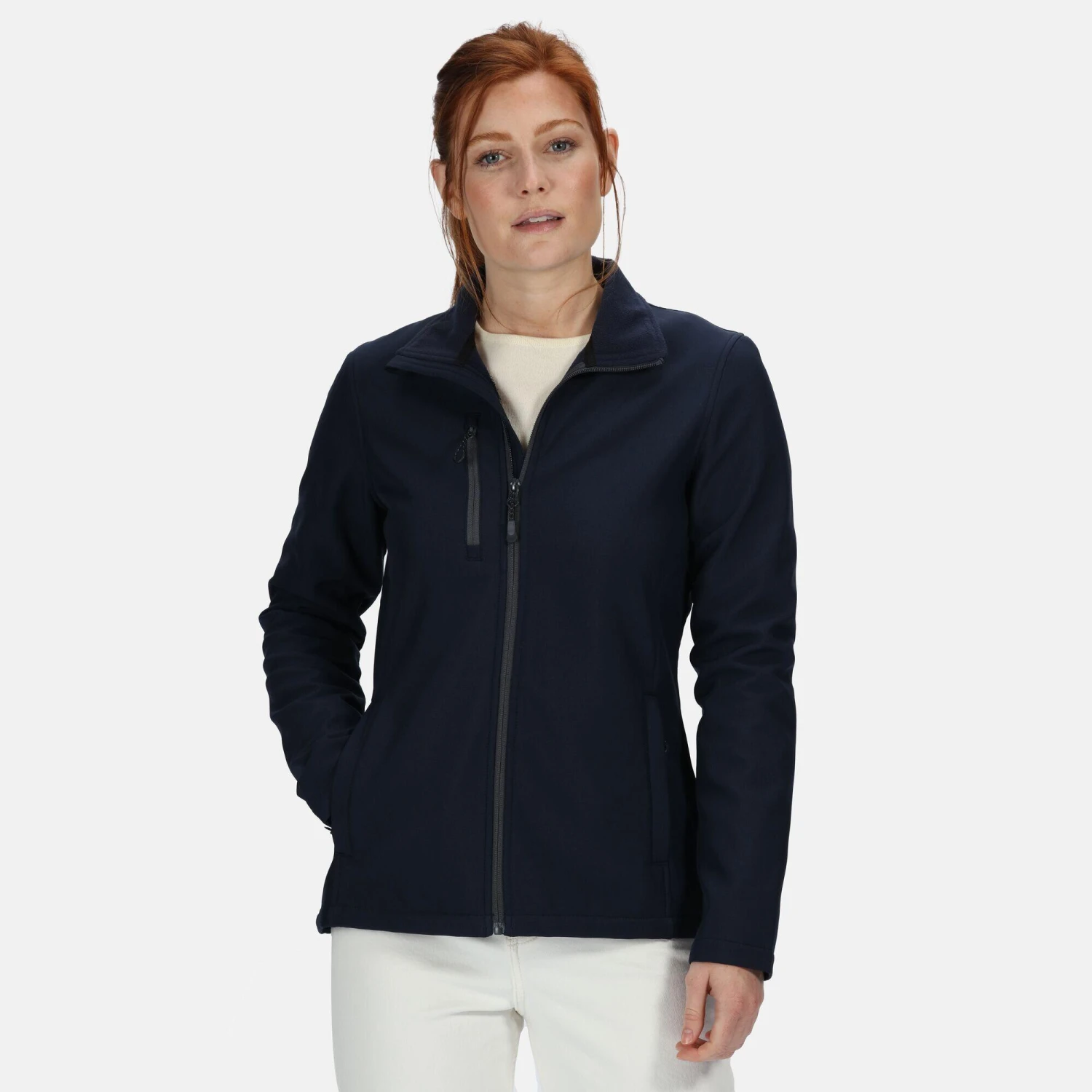 Regatta Womens/Ladies Honestly Made Softshell Jacket (Black) - Image 9