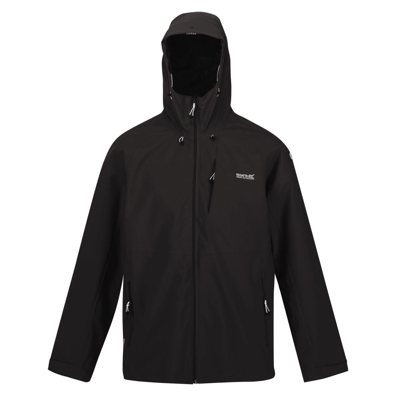 Regatta Mens Waterproof Jacket (Black)