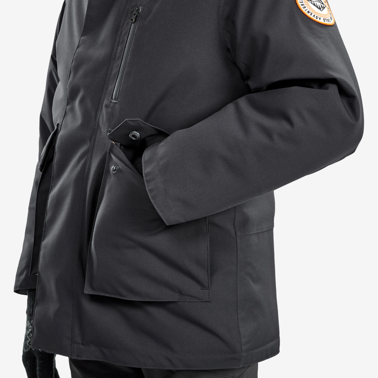 Quechua KIDS’ WARM AND WATERPROOF HIKING PARKA - SH900 -23°C - 7 - Image 12