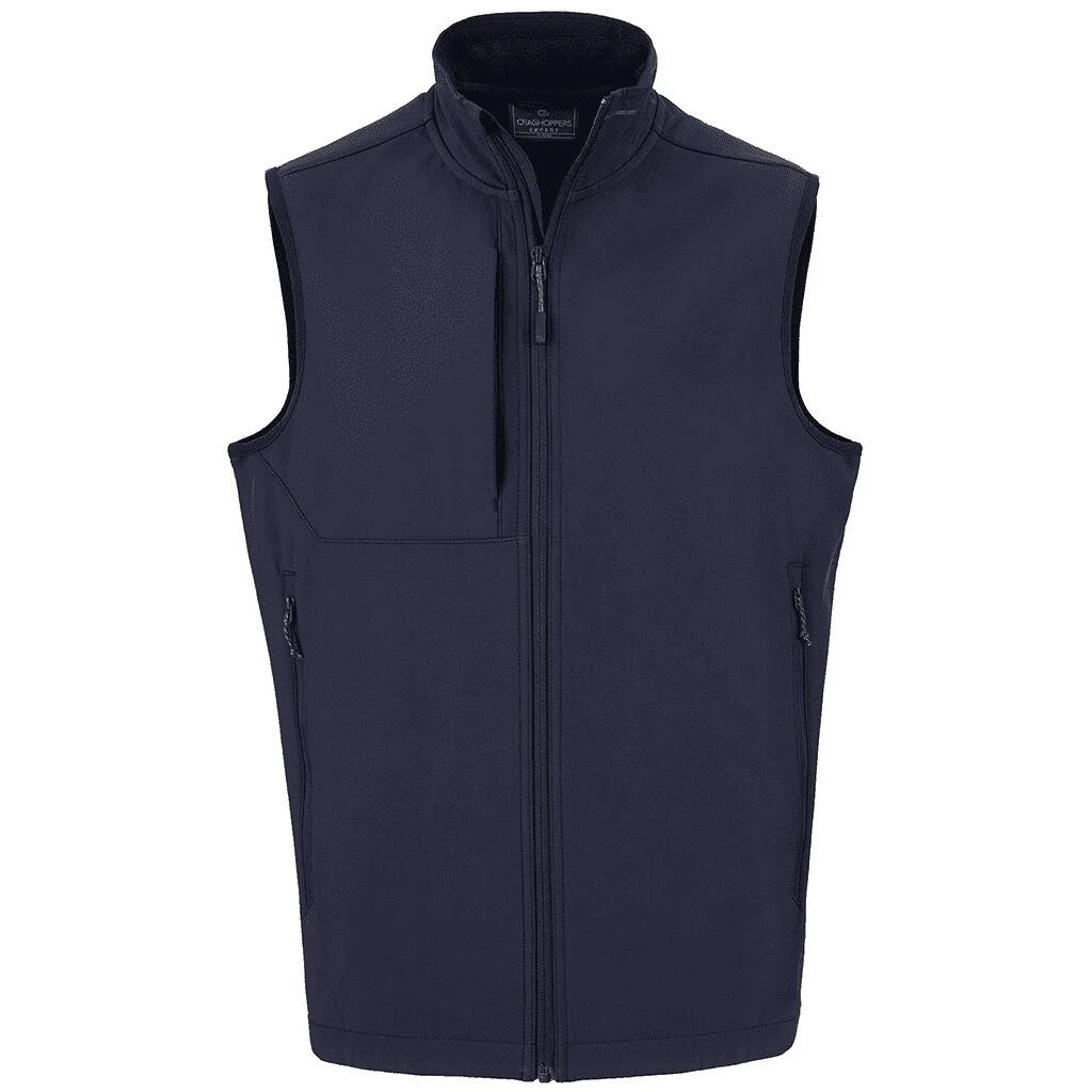 Craghoppers Mens Expert Basecamp Softshell Body Warmer (Black) - Image 4