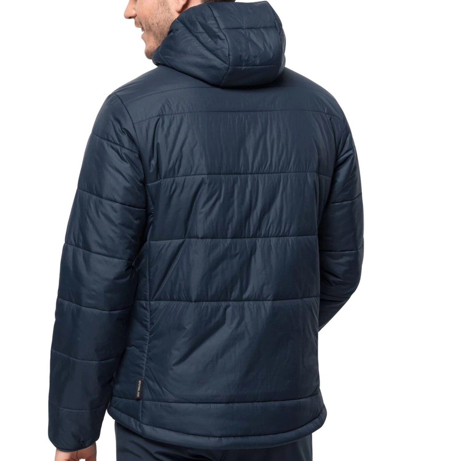 Jack Wolfskin Bergland Insulated Mens Jacket Night Blue - Image 2