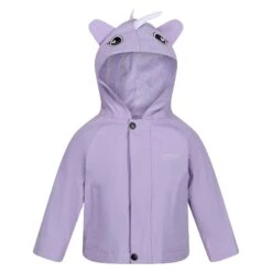 Regatta Childrens/Kids Unicorn Waterproof Jacket (Pansy)