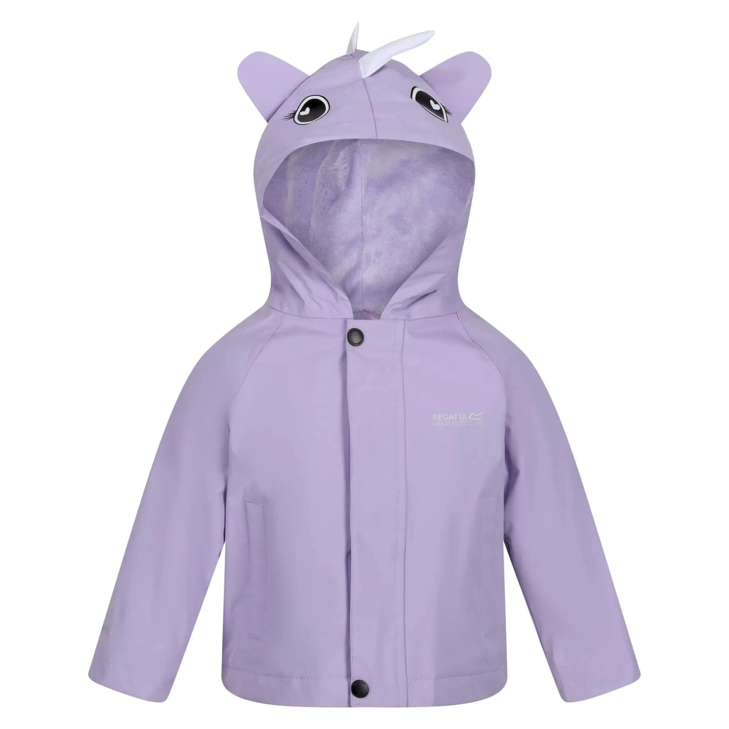 Regatta Childrens/Kids Unicorn Waterproof Jacket (Pansy)