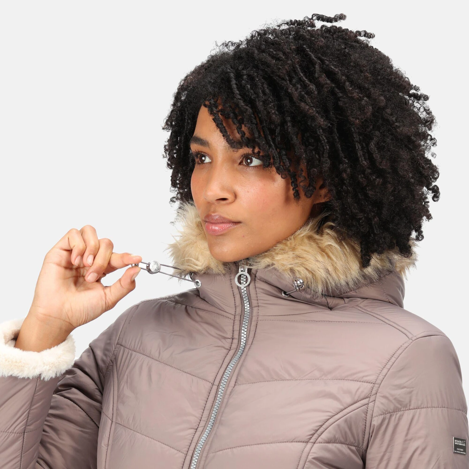 Regatta Womens/Ladies Charlize Insulated Parka (Black) - Image 12