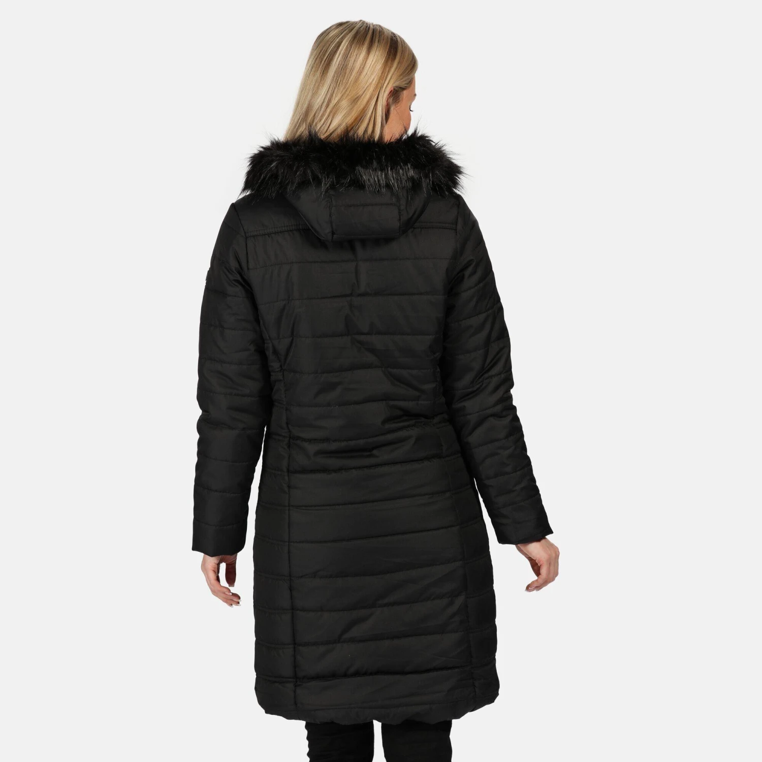 Regatta Womens/Ladies Fritha Parka (Dark Khaki) - Image 7