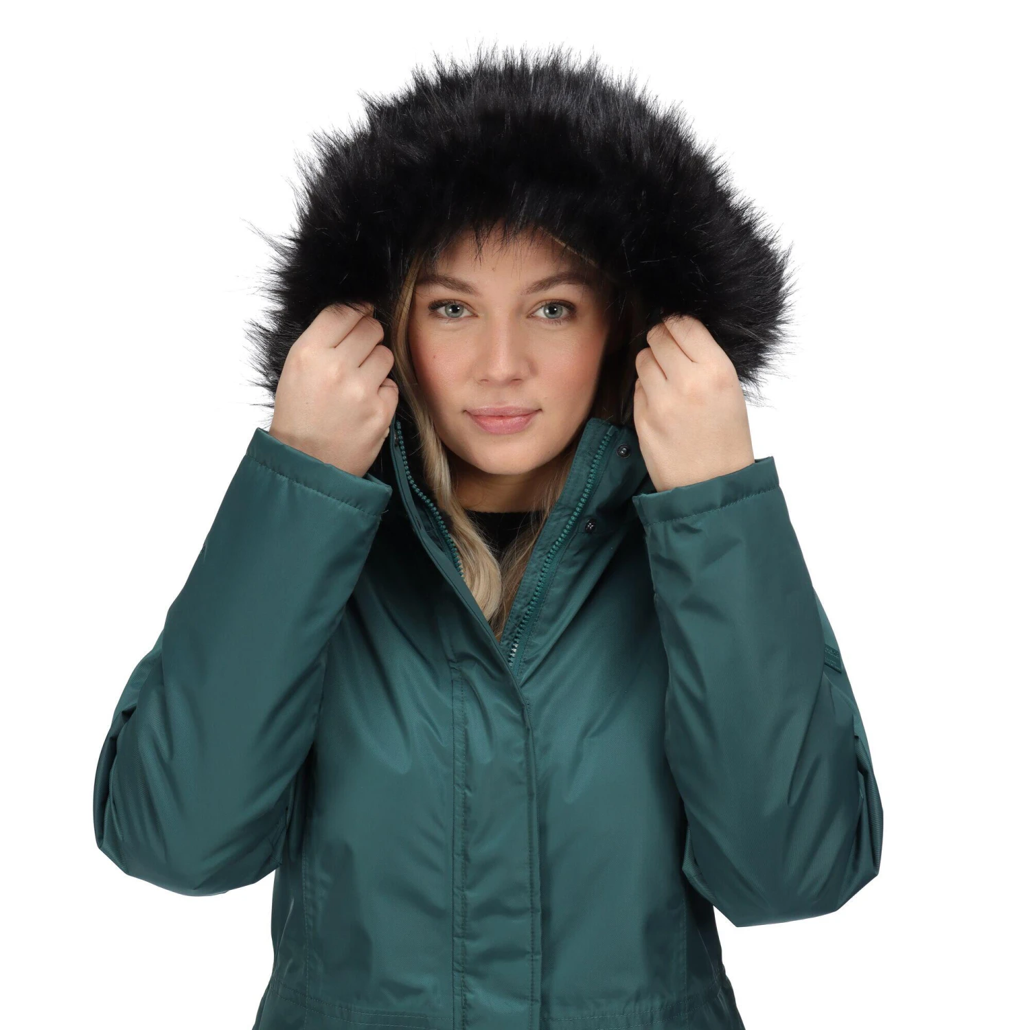 Regatta Womens/Ladies Lexis Parka (Black) - Image 9