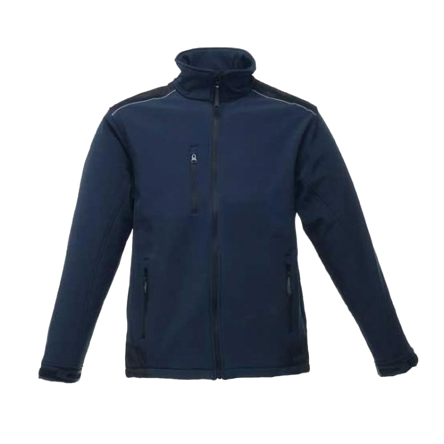 Regatta Mens Sandstorm Workwear Softshell Jacket (Black/Black) - Image 3