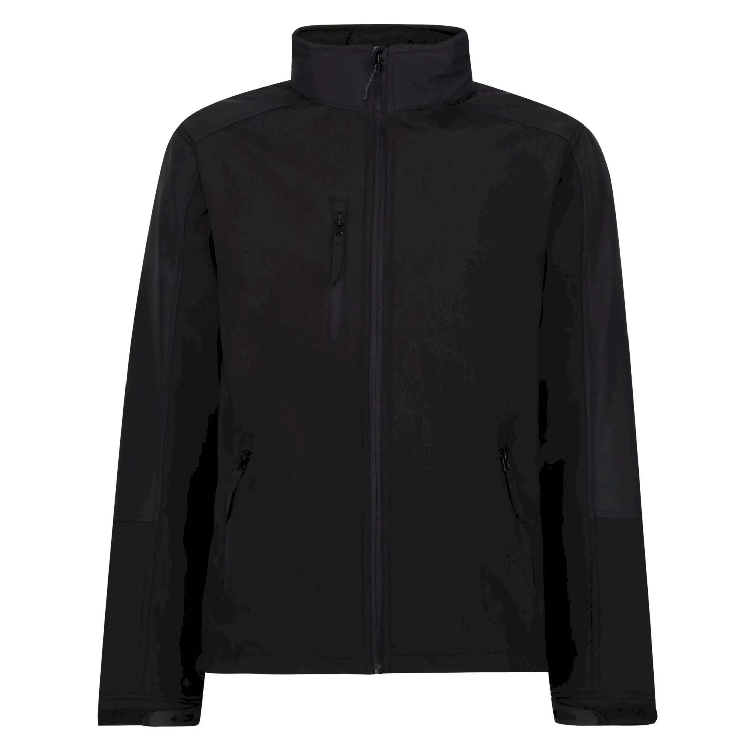 Regatta Reid Mens Softshell Wind Resistant Water Repellent Jacket (Black)