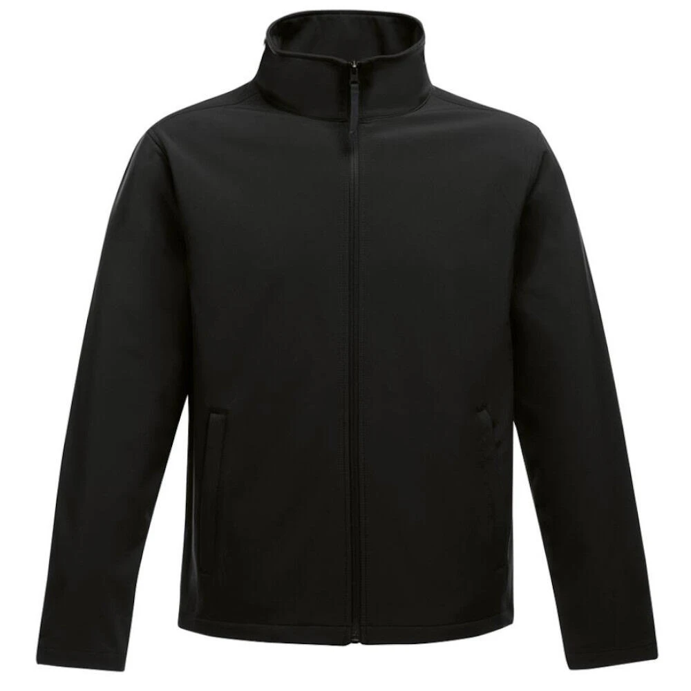 Regatta Standout Mens Ablaze Printable Soft Shell Jacket (Black/Classic Red) - Image 5