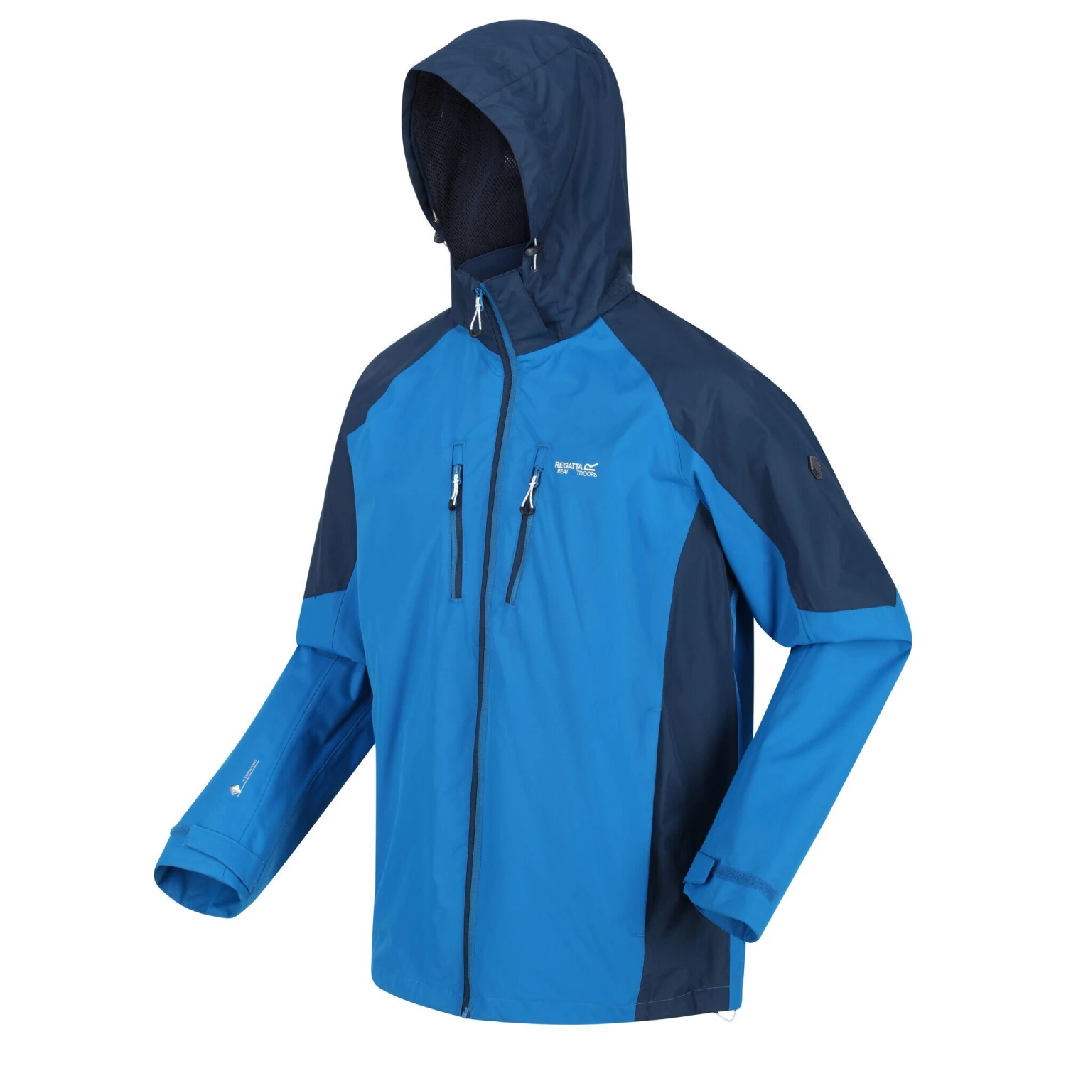 Regatta Mens Calderdale IV Waterproof Softshell Hooded Walking Jacket (Fox/India Grey) - Image 11