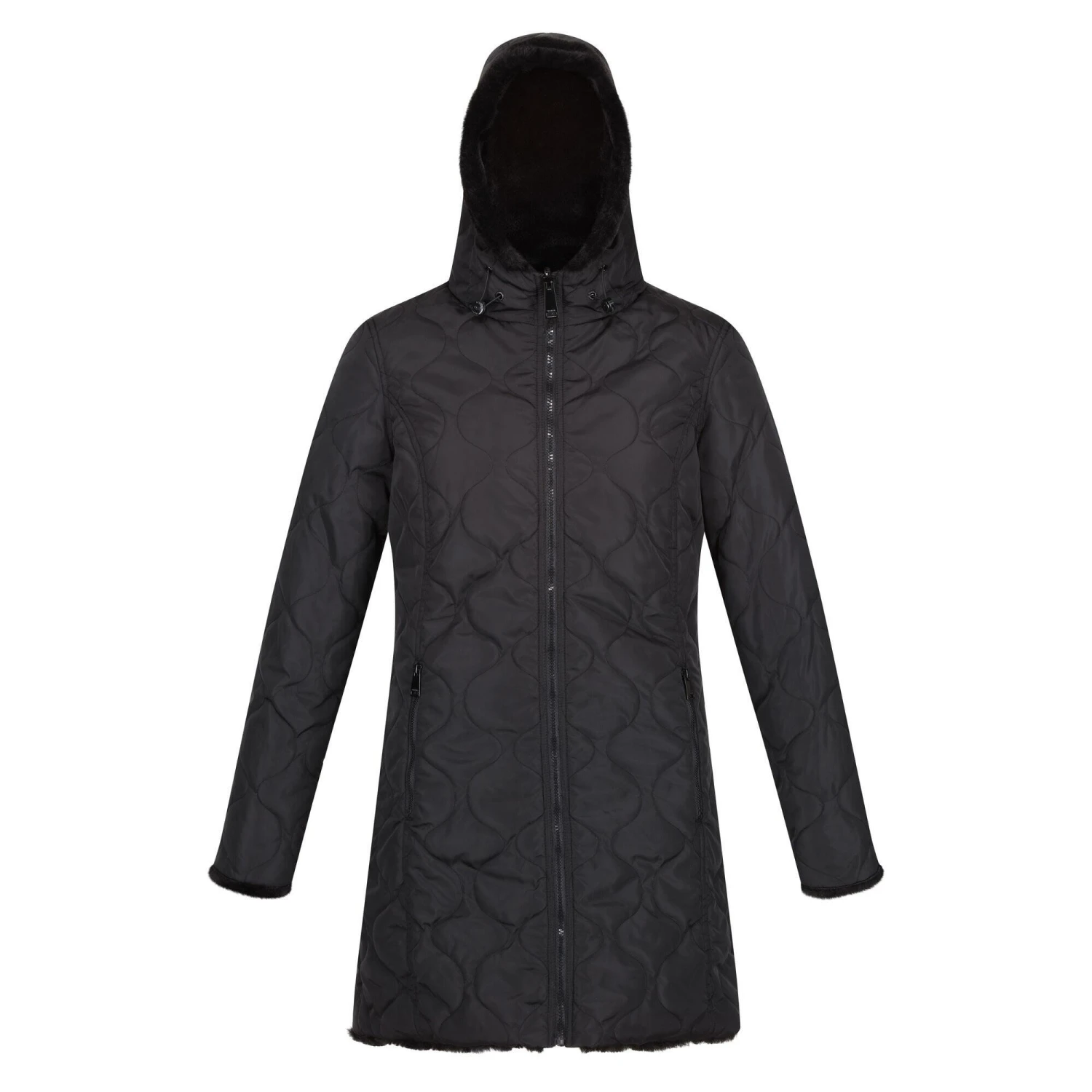 Regatta Womens/Ladies Caileigh Reversible Parka (Black)