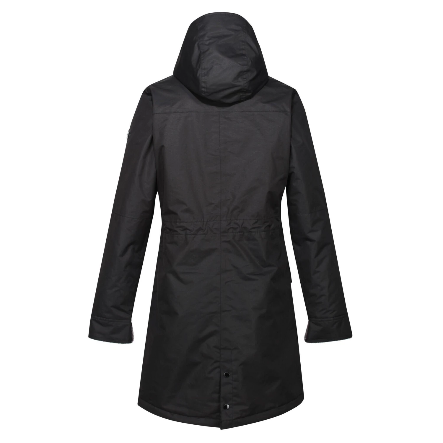 Regatta Womens/Ladies Rimona Hooded Waterproof Jacket (Black) - Image 2