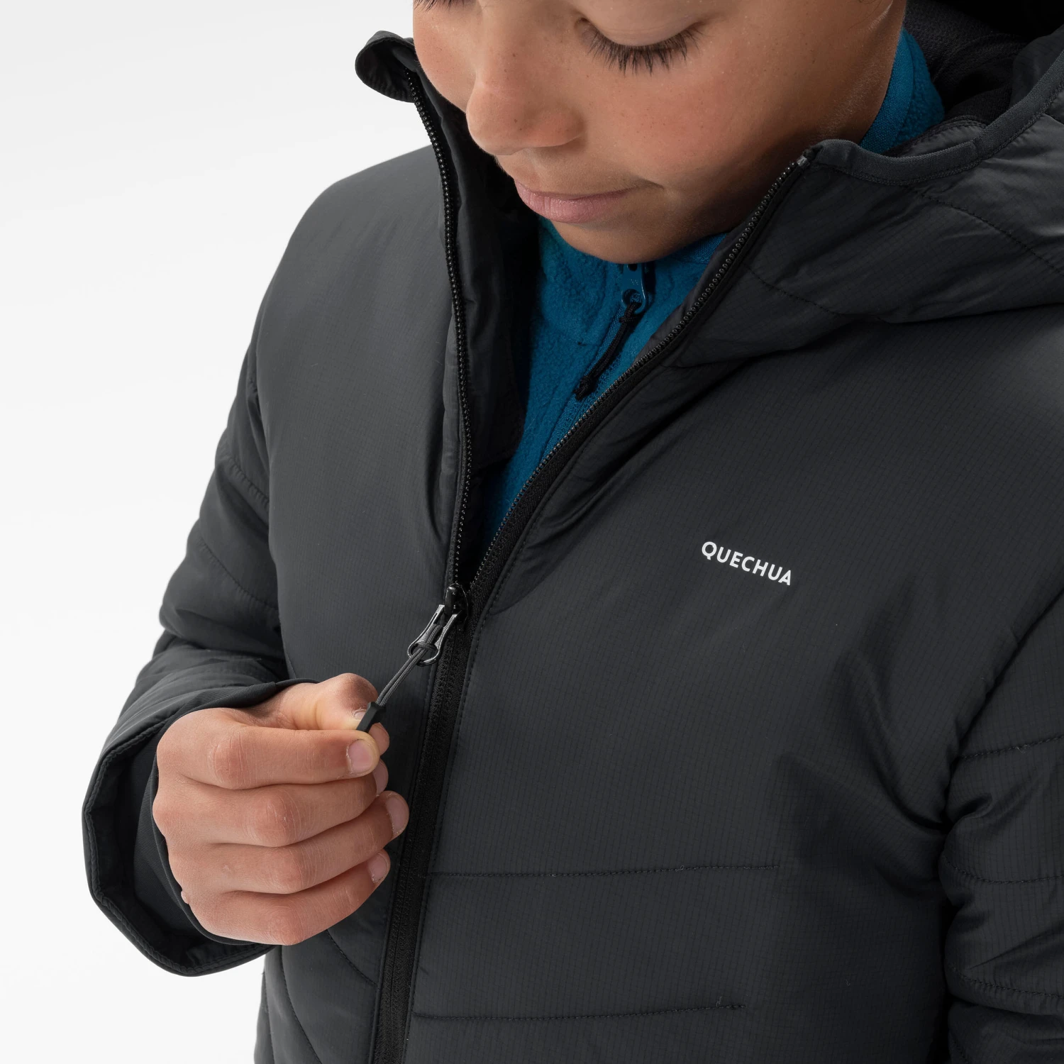 Quechua KIDS’ PADDED HIKING JACKET - AGED 7-15 - Image 13