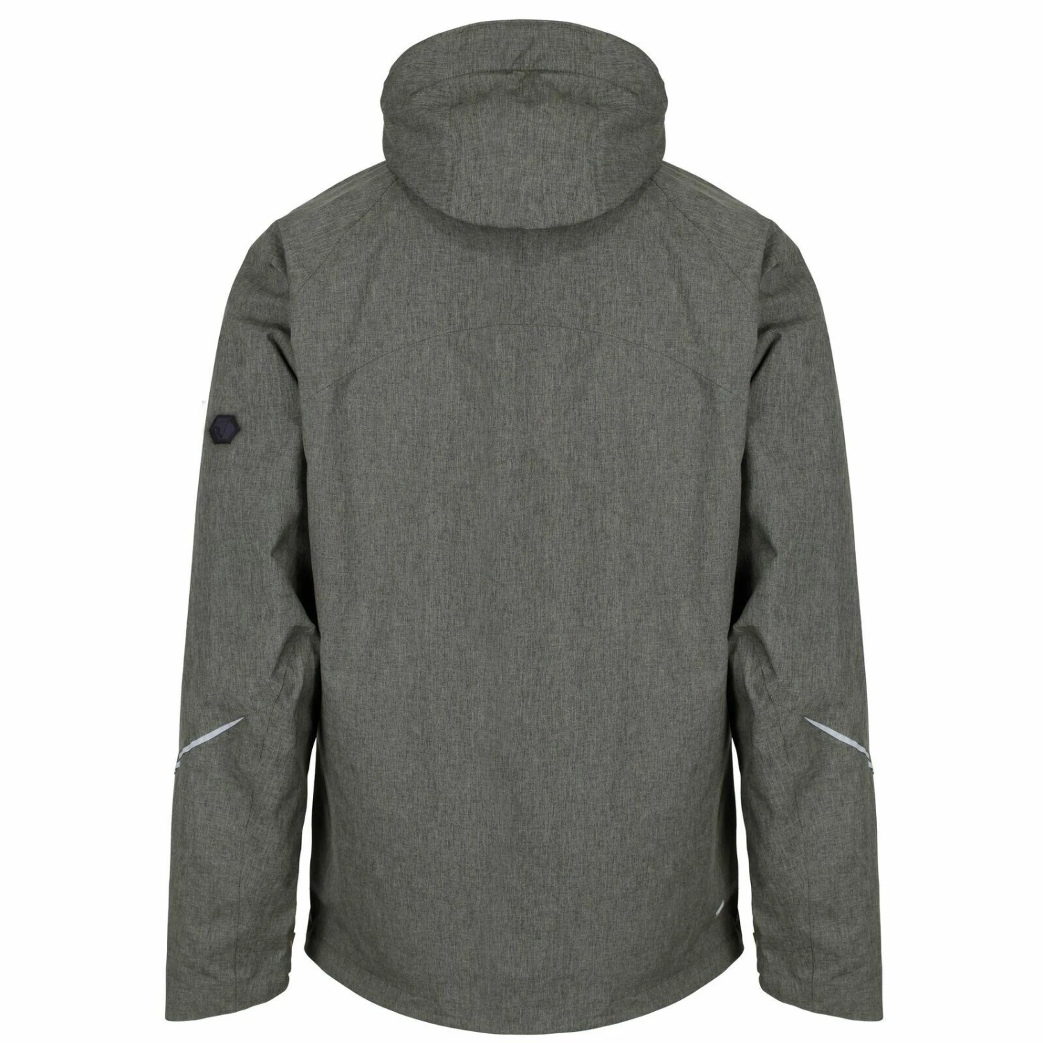 Regatta Mens Glyder IV 3 In 1 Waterproof Jacket (Bayleaf/Dark Khaki) - Image 2