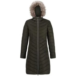 Regatta Womens/Ladies Fritha Parka (Dark Khaki)
