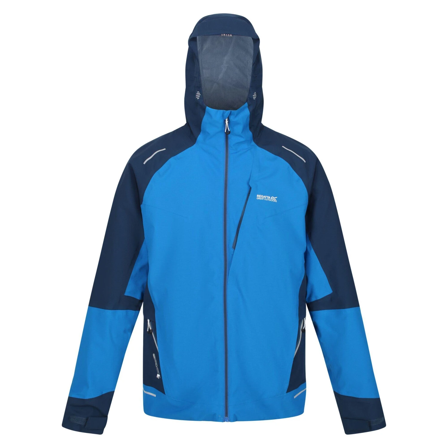 Regatta Mens Highton Pro Waterproof Jacket (Bright Kiwi/Pacific Green) - Image 14
