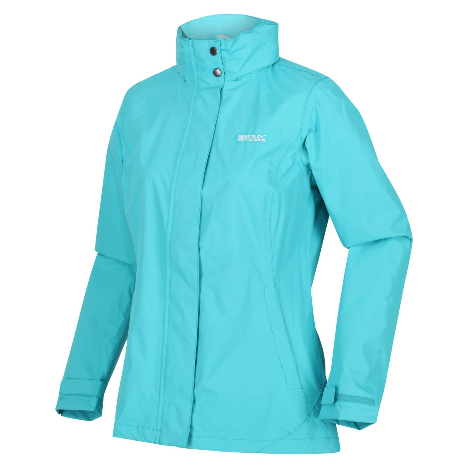 Regatta Great Outdoors Womens/Ladies Daysha Waterproof Shell Jacket (Turquoise) - Image 3