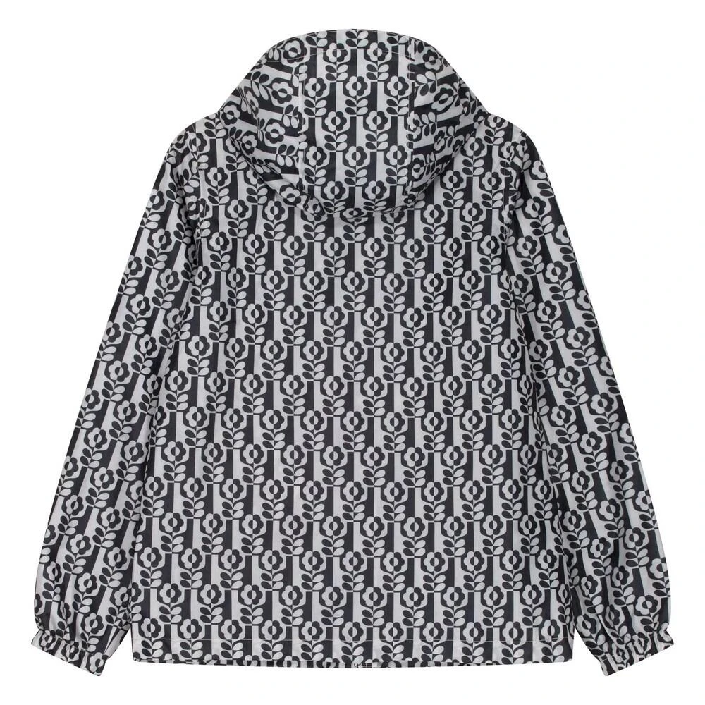 Regatta Womens/Ladies Orla Kiely Stem Print Packaway Waterproof Jacket (Vase Black) - Image 2