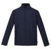Regatta Mens Caelum Soft Shell Jacket (Navy/Black Marl)