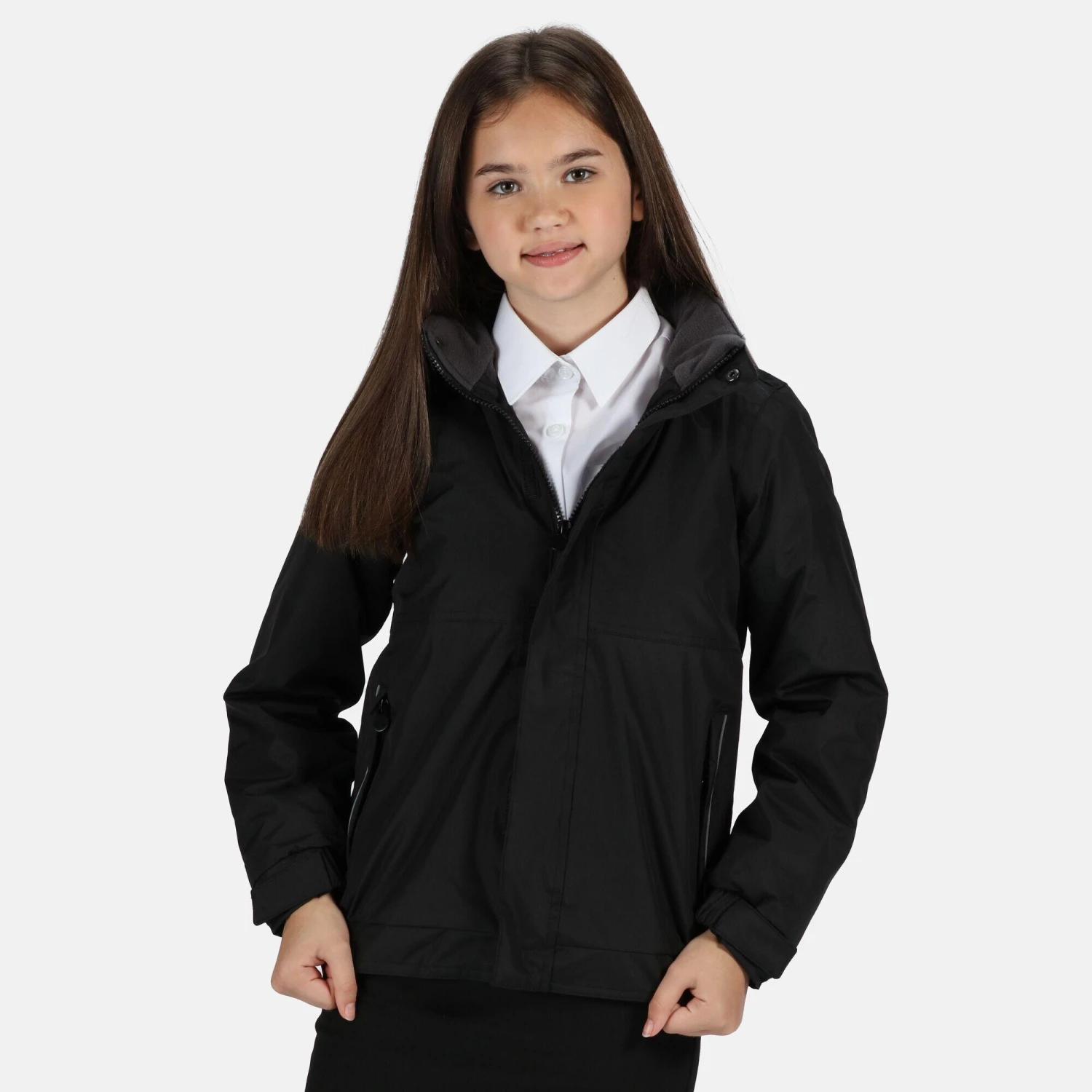 Regatta Kids Unisex Thermoguard Fleece Lined Dover Jacket (Windproof & Waterproof) - Image 4