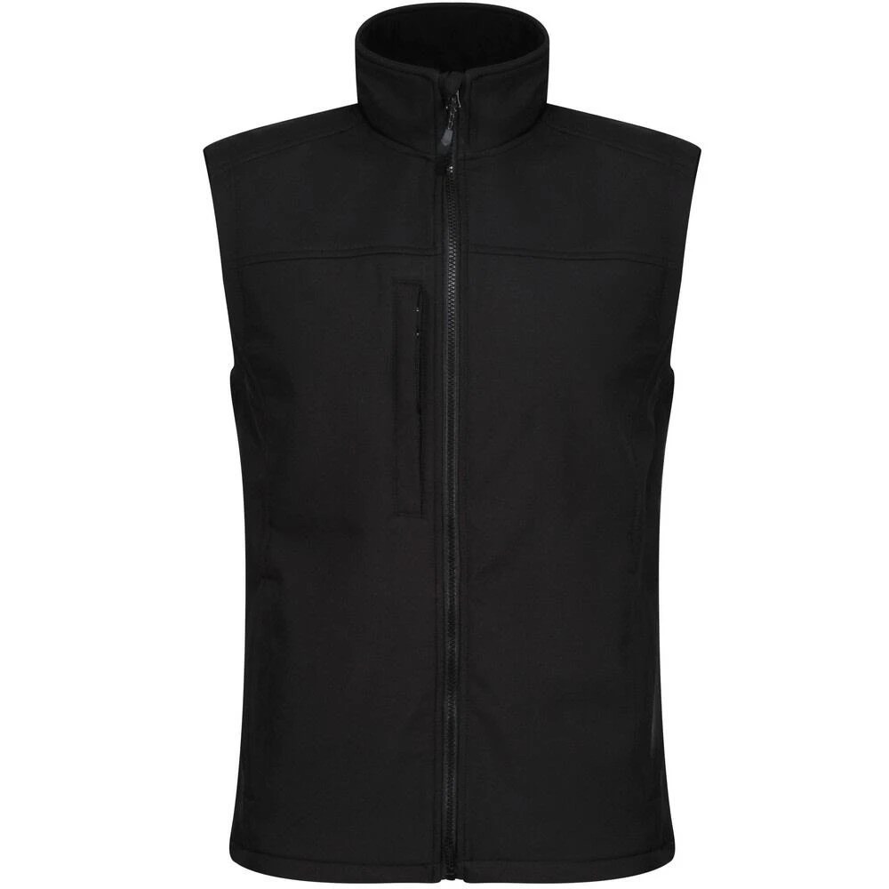 Regatta Mens Flux Softshell Bodywarmer / Sleeveless Jacket Water Repellent And Wind