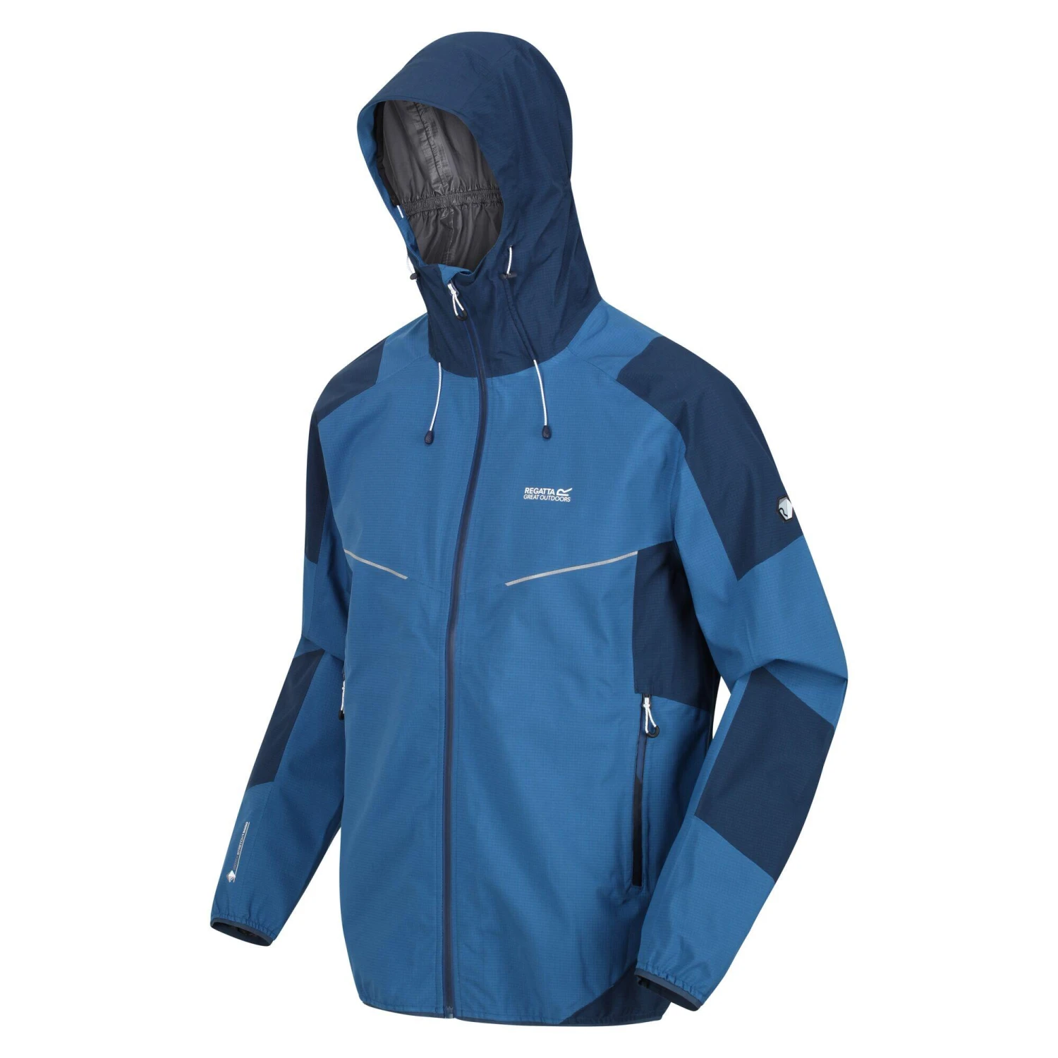 Regatta Mens Imber VII Waterproof Jacket (Black) - Image 12