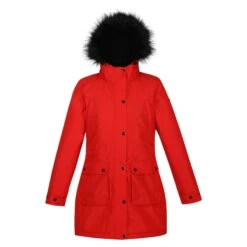 Regatta Womens/Ladies Voltera Heated Waterproof Jacket (Code Red)