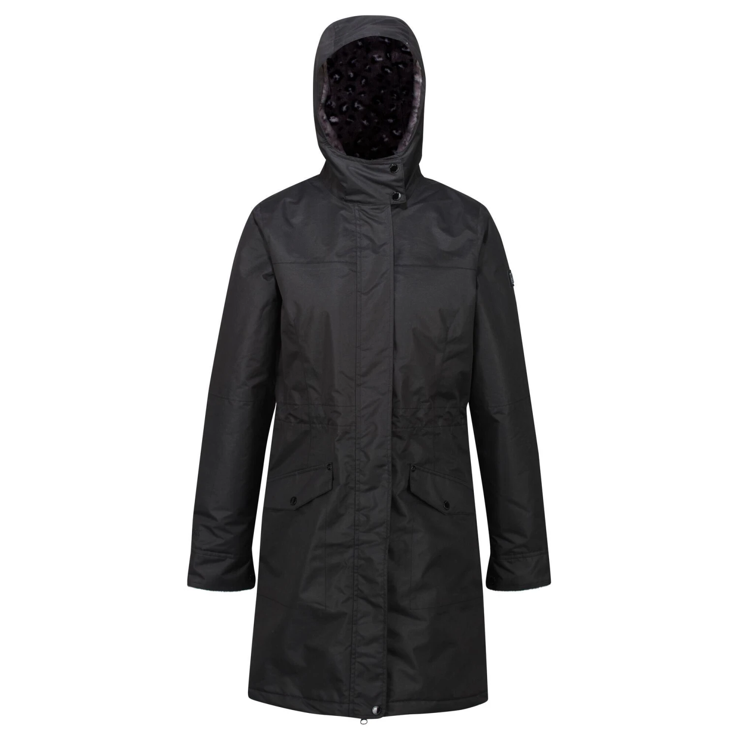 Regatta Womens/Ladies Rimona Hooded Waterproof Jacket (Black)