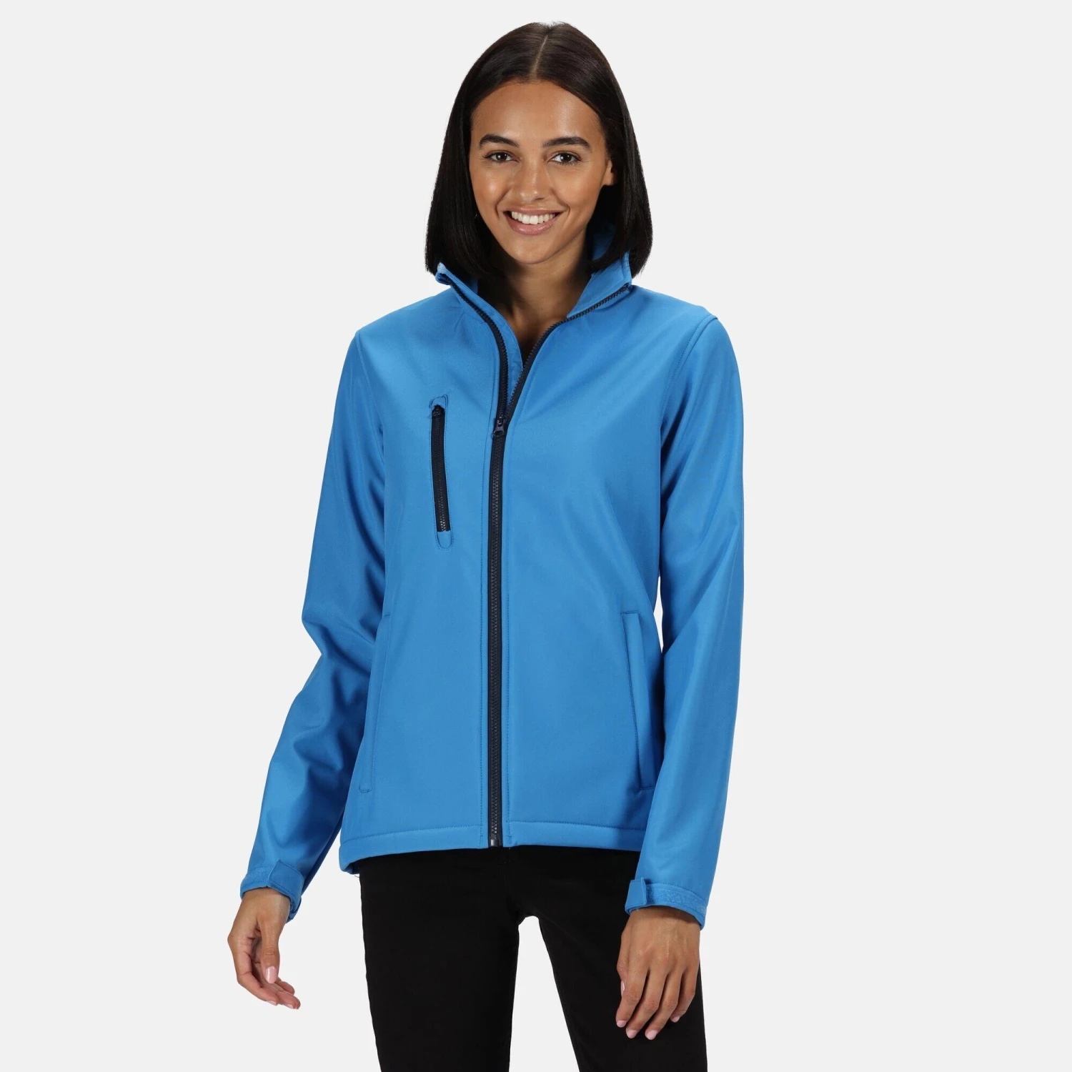 Regatta Womens/Ladies Ablaze 3 Layer Membrane Soft Shell Jacket (Black) - Image 10