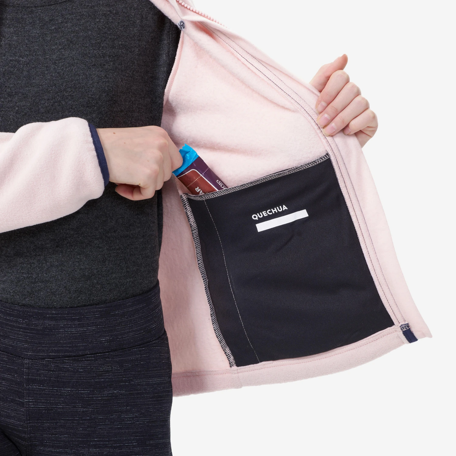 Quechua 3-in-1 WARM AND WATERPROOF HIKING JACKET - SH100 -0.5°C - CHILDREN 7 - Image 10