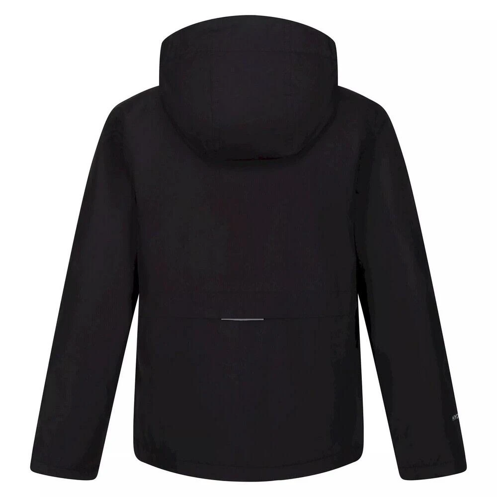 Regatta Childrens/Kids Bambee Waterproof Jacket (Black) - Image 2