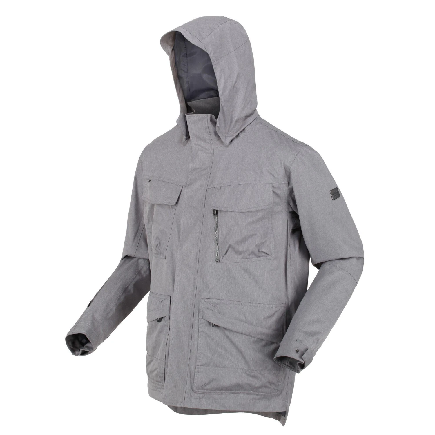 Regatta Mens Makai Waterproof Jacket (Black) - Image 8