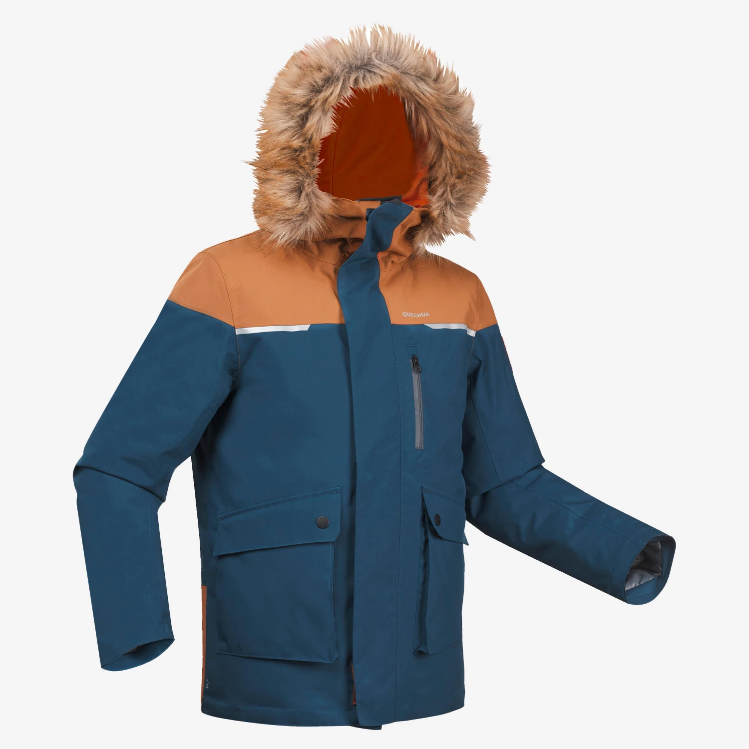 Quechua KIDS’ WARM AND WATERPROOF HIKING PARKA - SH900 -23°C - 7 - Image 14